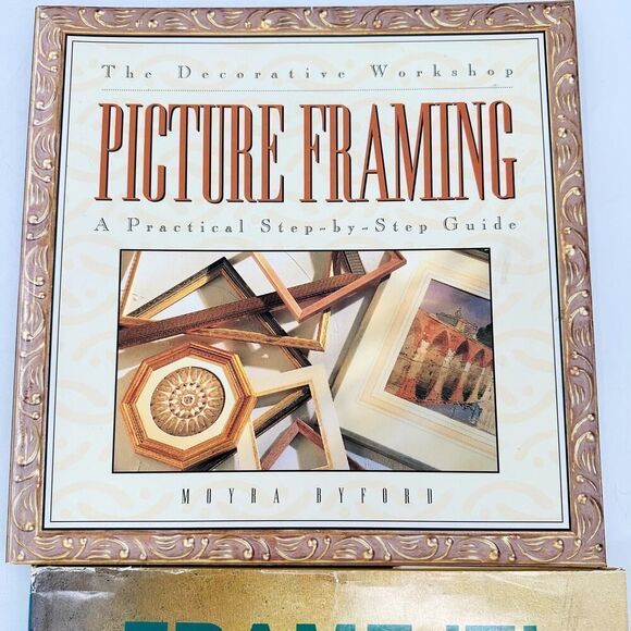 Picture Framing DIY Do It Yourself Craft Book Lot Frame Art step by Step photos - Picture 2 of 16